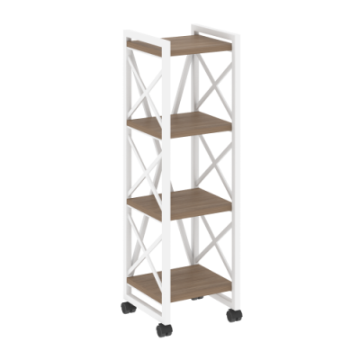 Стеллаж мобильный AC-MST.K-4.4W LOFT