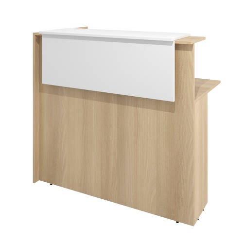 Прямая стойка ресепшен ДБ105.88ЛЕВ Дубна