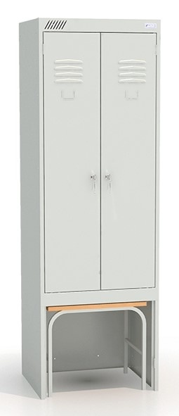 Шкаф для одежды МД ШРЭК 22-530 ВСК