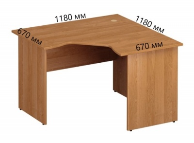 Угловой стол квадратный FR133UN