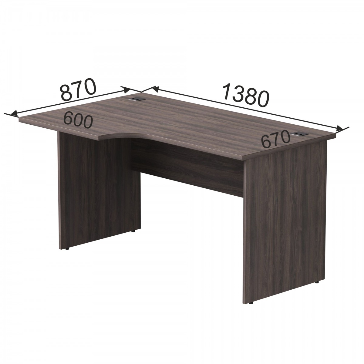 Стол угловой AC013EVO Левый