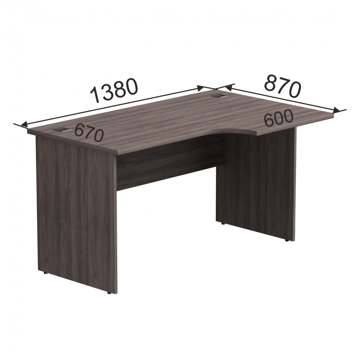 Стол угловой AC113EVO Правый