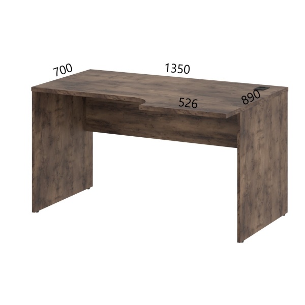 Угловой стол ACLEM34R Lemo