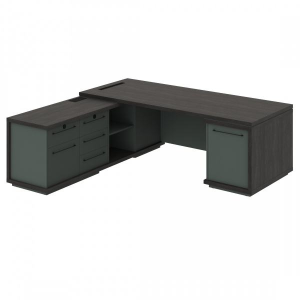 Стол руководителя G-200.5L Гринвуд