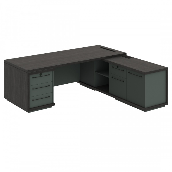 Стол руководителя G-200.1R Гринвуд