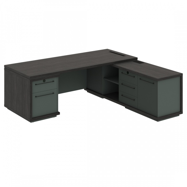 Стол руководителя G-220.2R Гринвуд