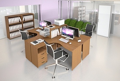 Офисные столы серии "Эконом"
