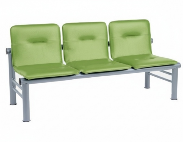 Секция стульев Троя 3-х местная