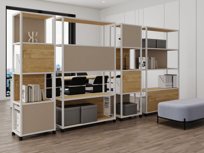 Мобильные стеллажи