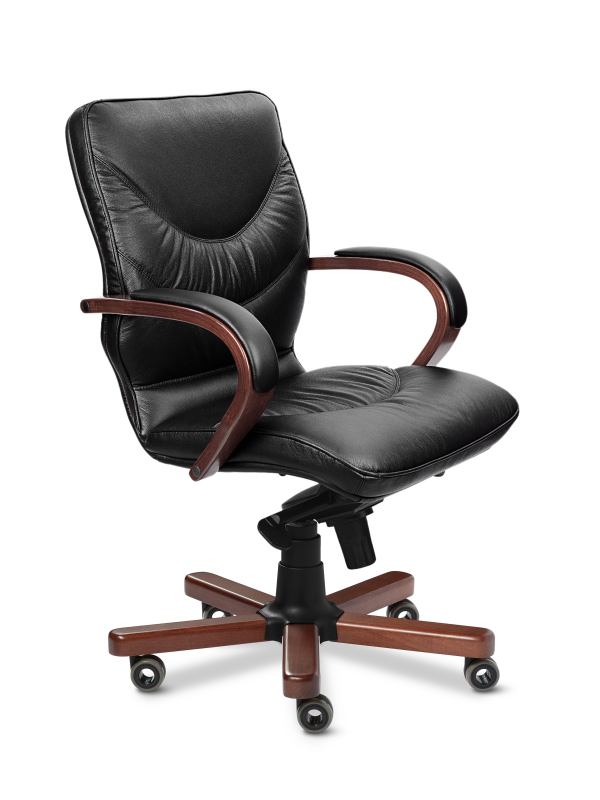 Кресло руководителя Leeds Wood B