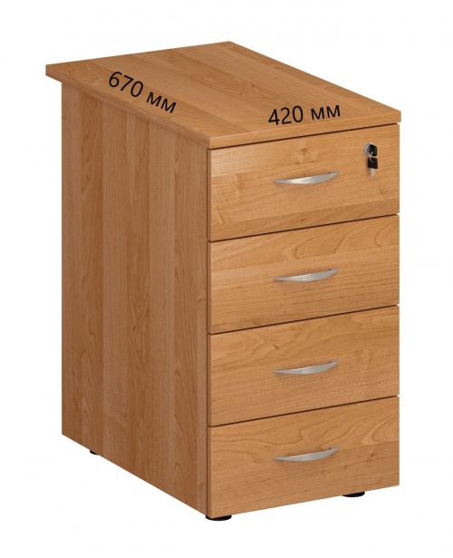 Тумба приставная, центр. замок FR214UN