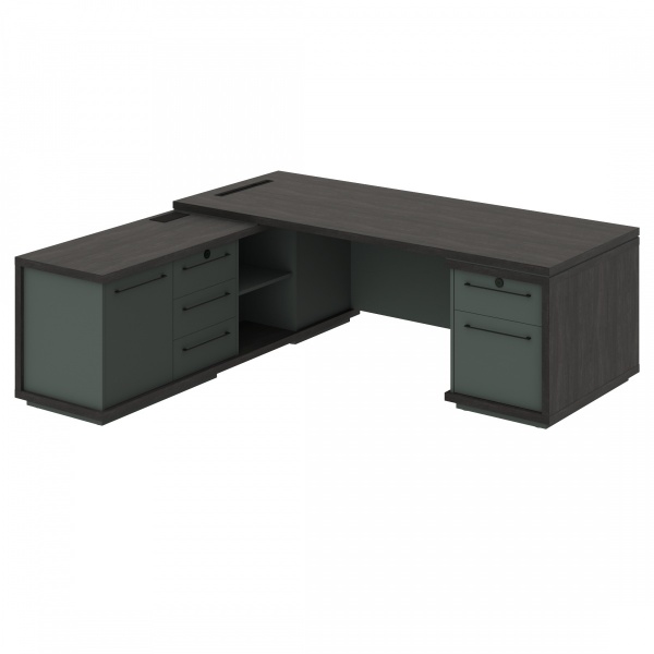 Стол руководителя G-220.2L Гринвуд