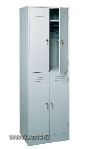 Шкаф металлический для одежды ШРМ-24