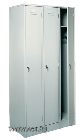 Шкаф металлический для одежды ШРМ-33