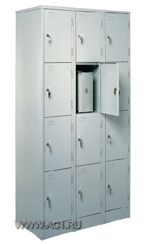 Шкаф металлический для одежды ШРМ-312