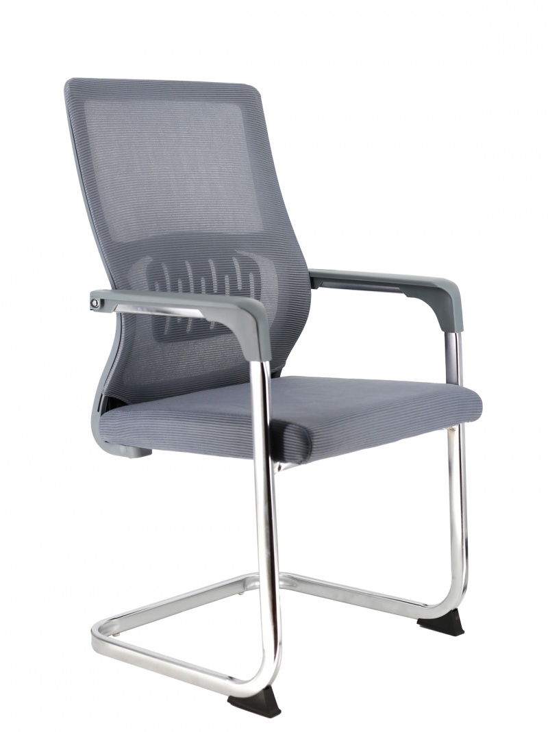 Кресла для совещаний на металлическом каркасе