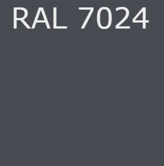 цвет: Серый графит RAL 7024