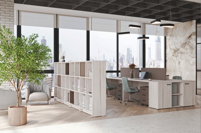 Экран настольный к одному столу ACLEM59.1 Lemo