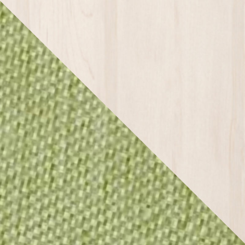 цвет: Бук Тиара/Зеленая ткань