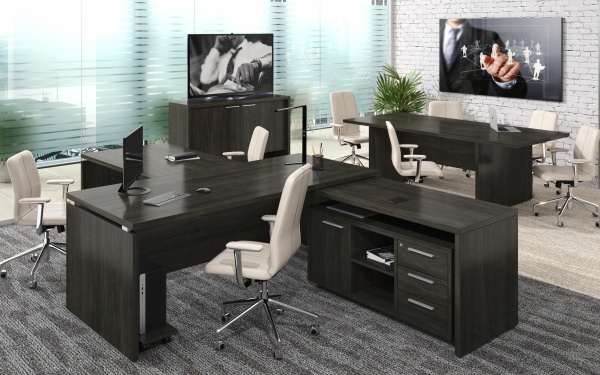 цвет: КАРБОН, кабинет "Дубна"