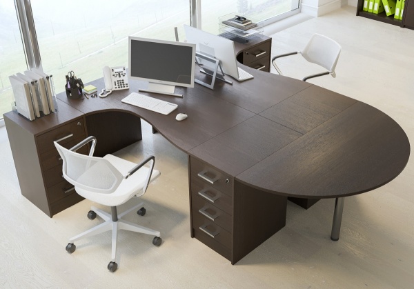 Офисная мебель "АРГО", цвет: Венге