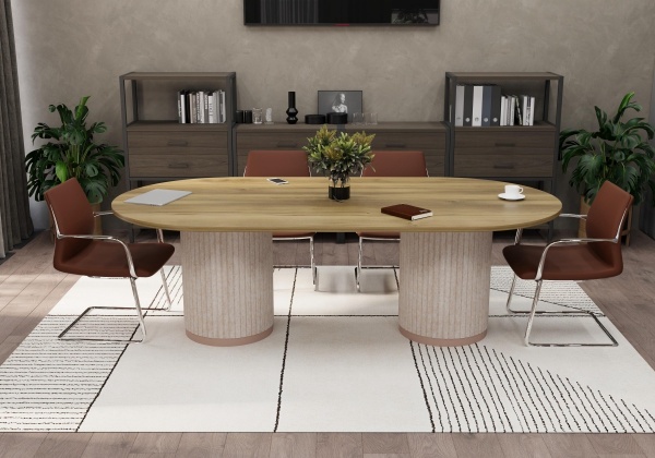 Стол для переговоров Felto, цвет: Дуб Винченцо,ЛДСП