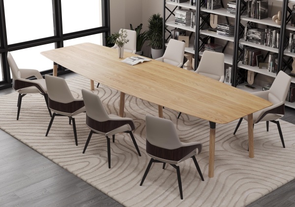 цвет: массив дуба светлого, столы для совещаний OAK