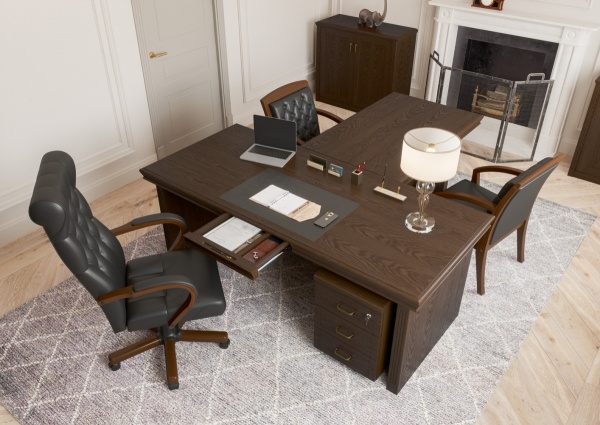 шпон Дуб мелвилл, кабинет Perseo