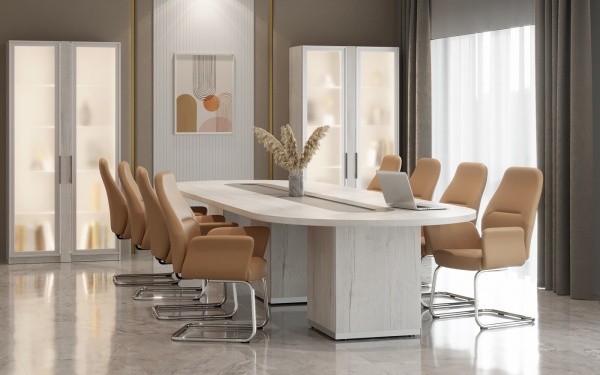 цвет:«Дуб Эльза», стол для совещаний «Time»